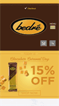 Mobile Screenshot of bedrechocolates.com